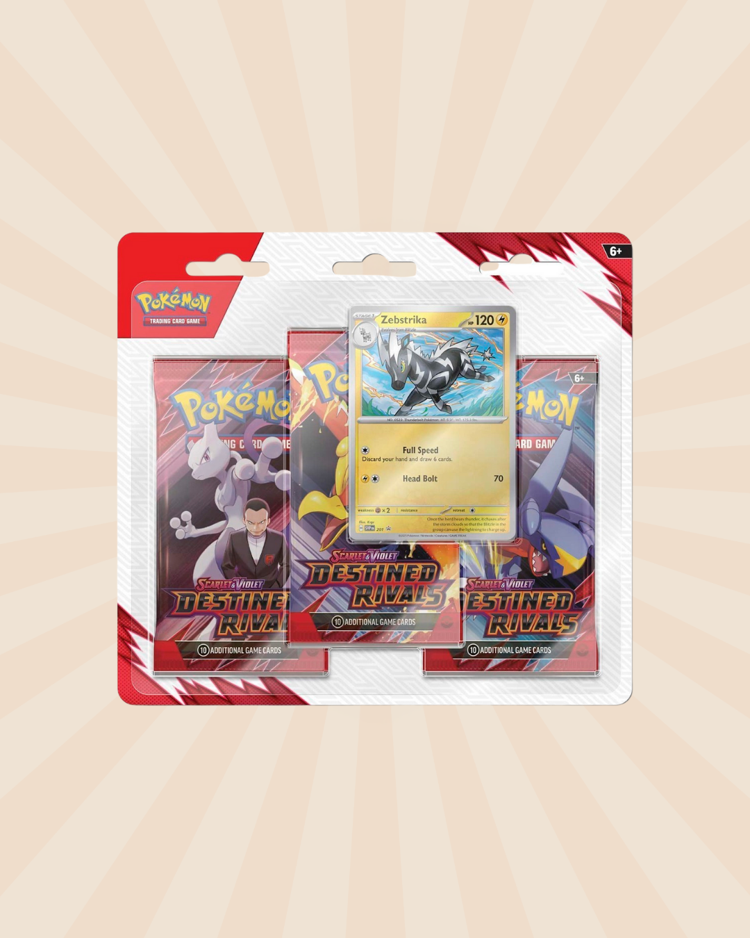 Destined Rivals 3-Pack Blister Zebstrika