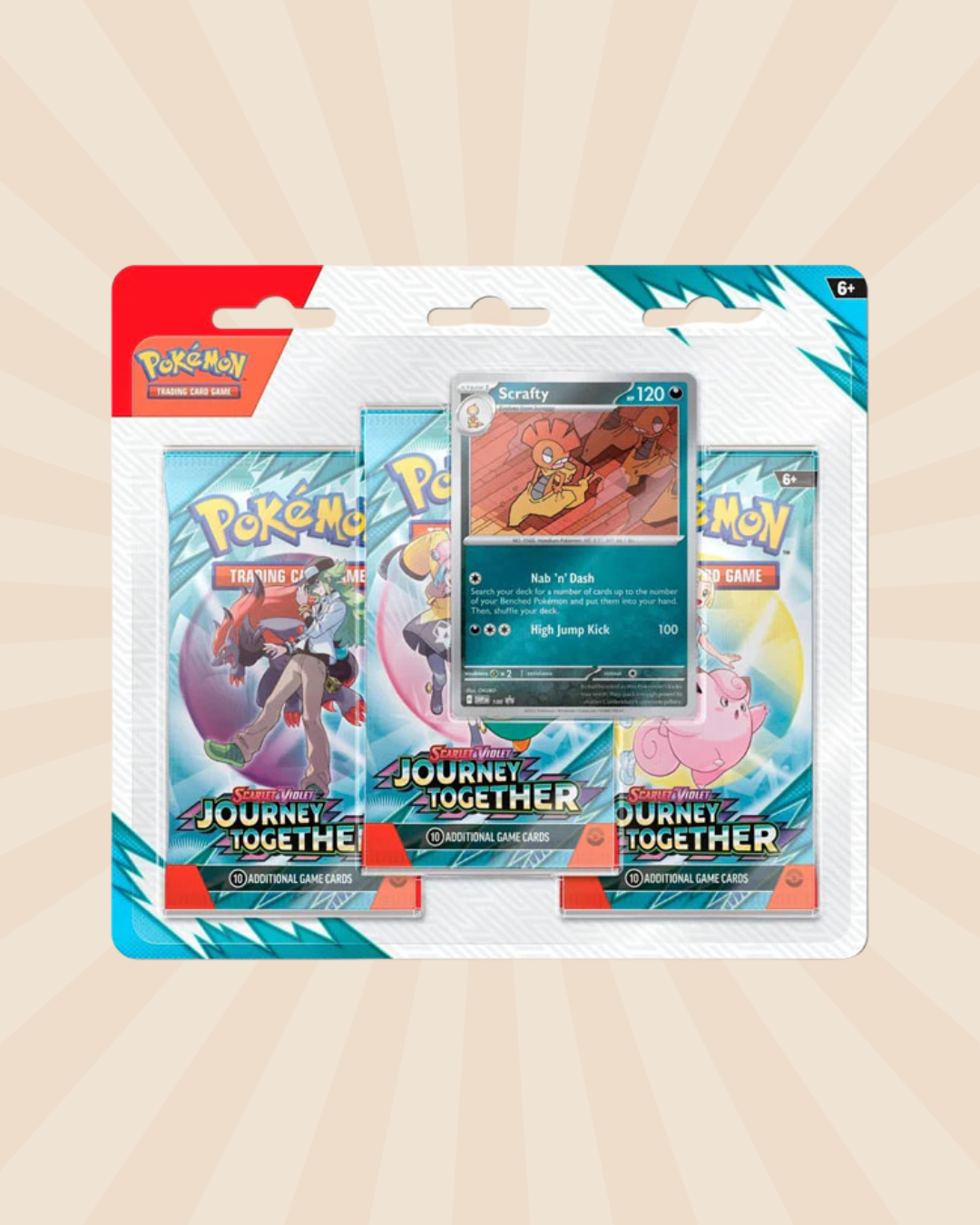 Journey Together 3-Pack Blister Scrafty