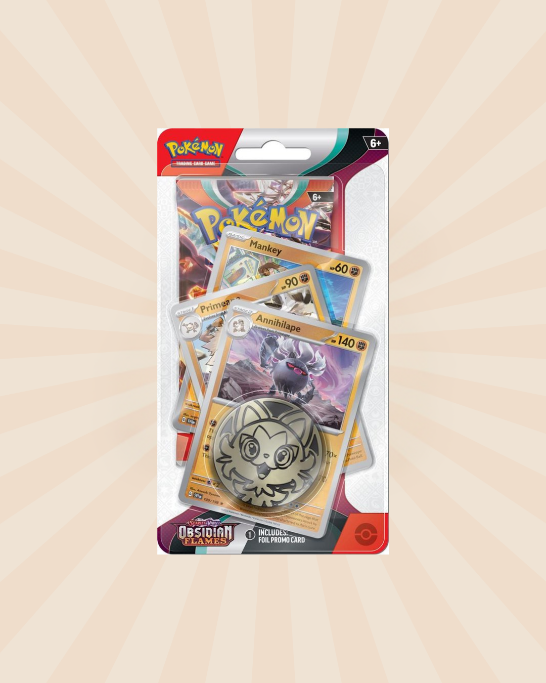 Obsidian Flames Premium Checklane Blister Annihilape