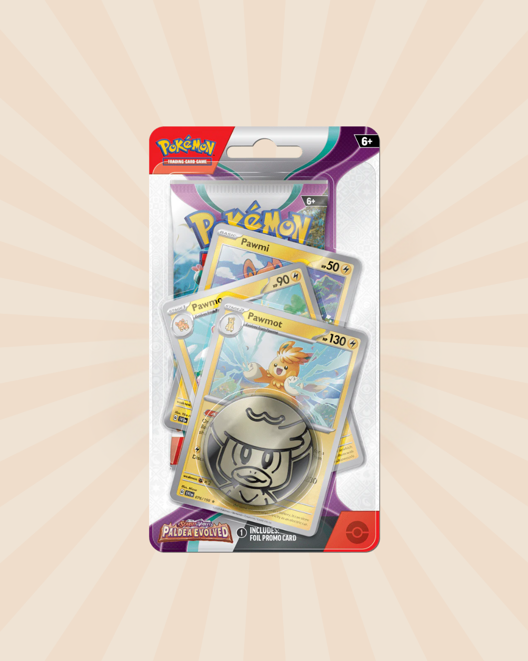 Paldea Evolved Premium Checklane Blister Pawmot