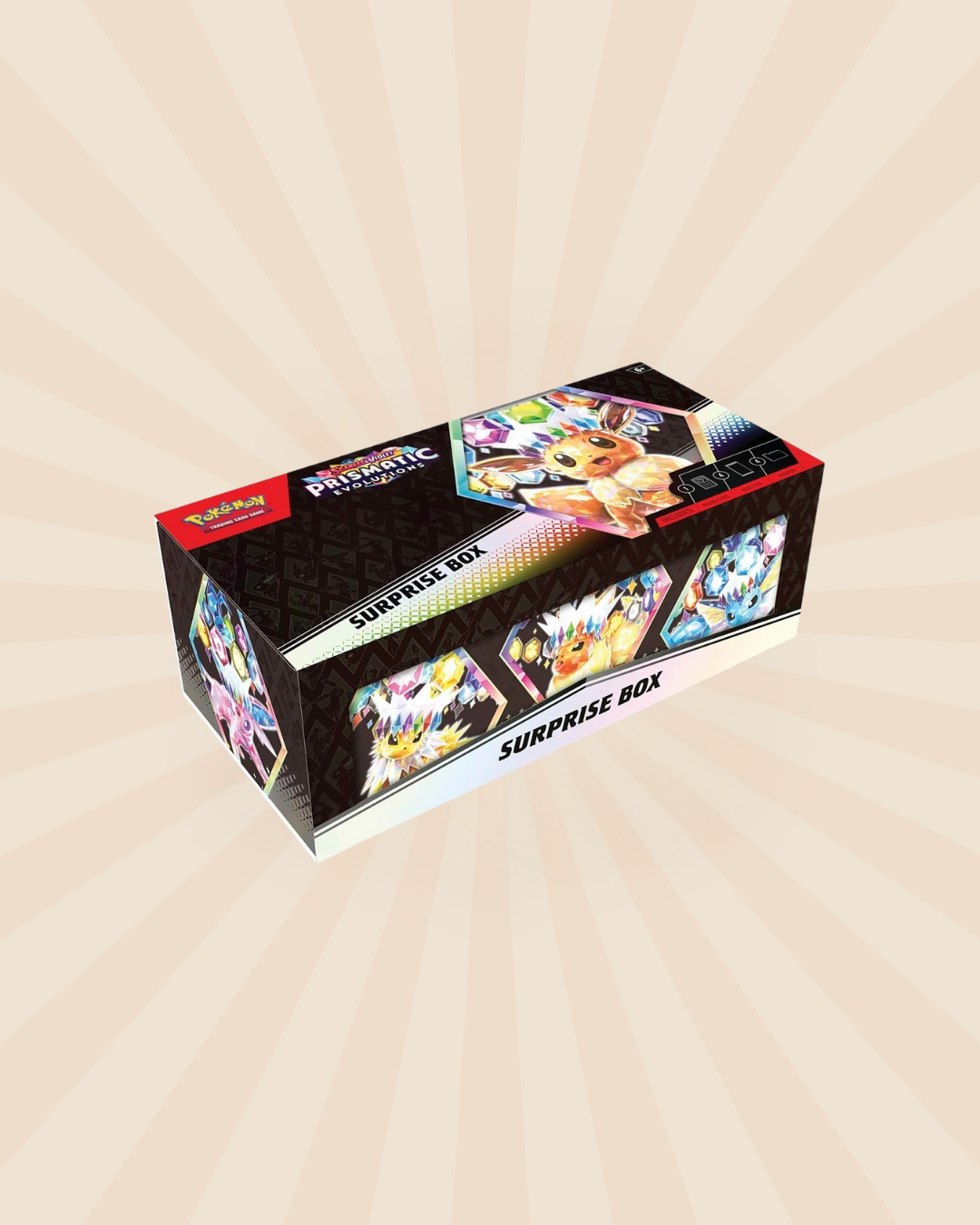 Prismatic Evolutions Suprise Box
