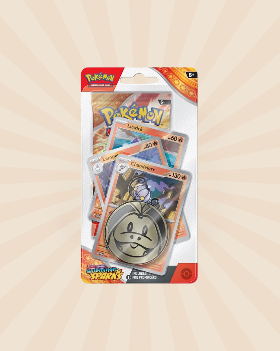 Surging Sparks Premium Checklane Blister Chandelure