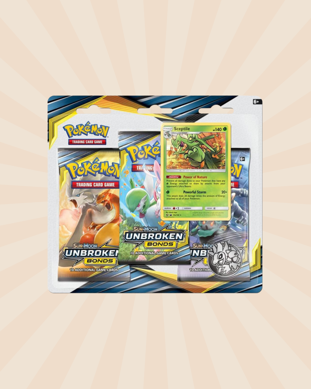Unbroken Bonds 3-Pack Blister Sceptile