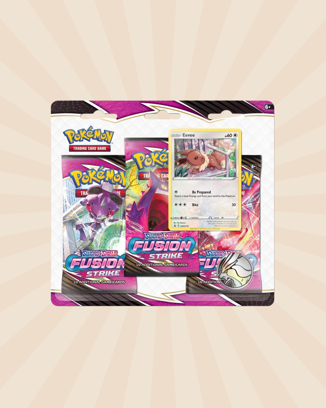 Fusion Strike 3-Pack Blister Eevee